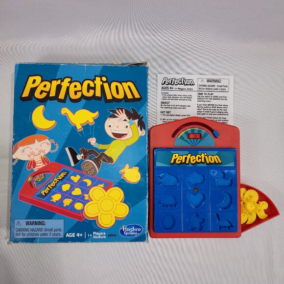 Perfection 2012 Classic Shape Match Game by Hasbro - Picture 1 of 1